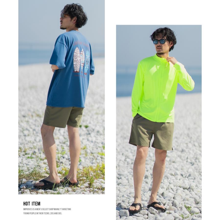 ショートパンツ メンズ 水陸両用 ハーフパンツ ショーツ スイミングショーツ 水着 アメカジ カジュアル サーフ サーファー ストリート 西海岸 大人 | improves | 20