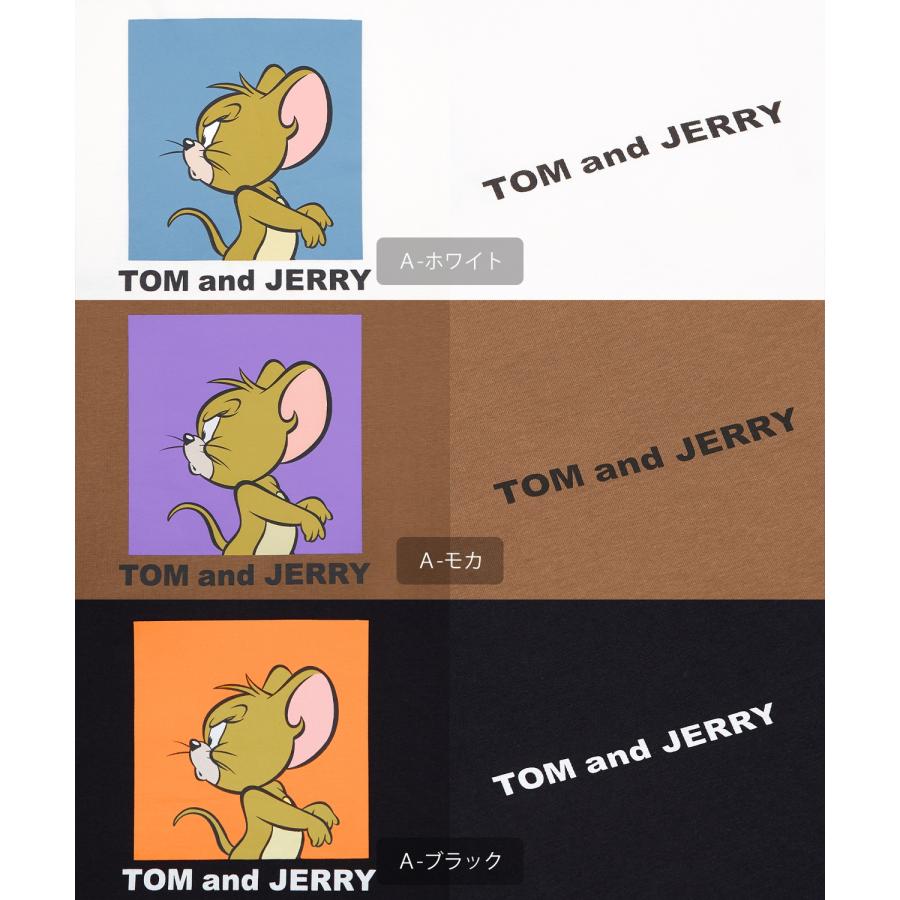 半袖Tシャツ メンズ TOM&JERRY トムとジェリー プリント カットソー カートゥーン 大きめ アメカジ カジュアル スケーター ストリート 古着MIX | improves | 28