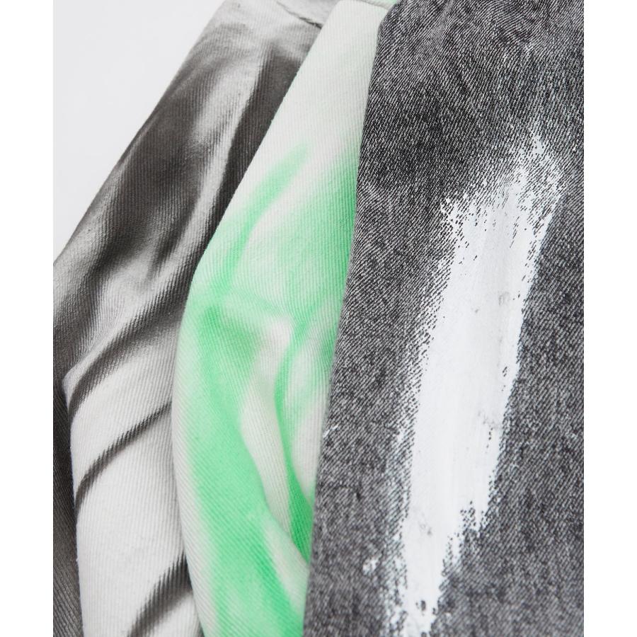 デニムジャケット メンズ スプレー加工 Gジャン ジージャン ブルゾン アウター ゆったり アメカジ カジュアル ストリート スケーター 韓国ファッション | improves | 20