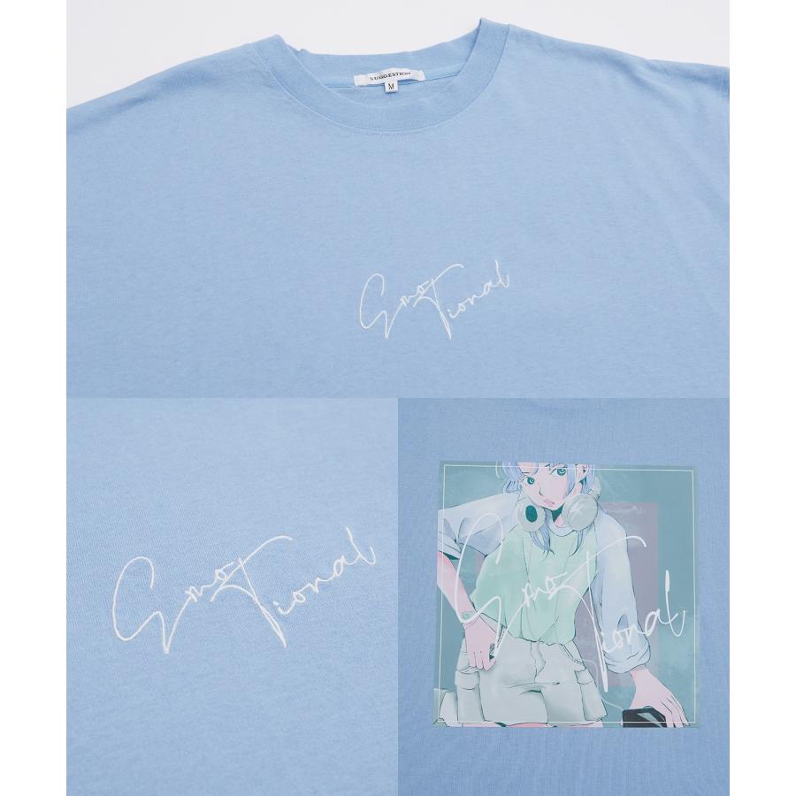 Tシャツ メンズ 重ね着 レイヤード アンサンブル プリントTシャツ 半袖Tシャツ 長袖Tシャツ ロンT ゆったり アメカジ カジュアル ストリート スケーター | improves | 21