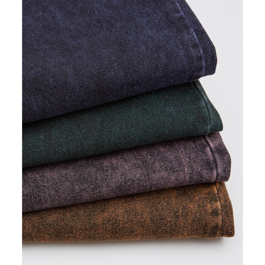 デニムパンツ メンズ ダメージ クラッシュ バギーパンツ ジーンズ ワイドパンツ 大きいサイズ ゆったり アメカジ カジュアル ストリート スケーター 韓国 | improves | 21