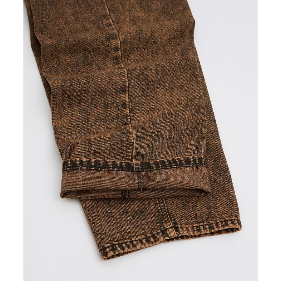 デニムパンツ メンズ ダメージ クラッシュ バギーパンツ ジーンズ ワイドパンツ 大きいサイズ ゆったり アメカジ カジュアル ストリート スケーター 韓国 | improves | 23