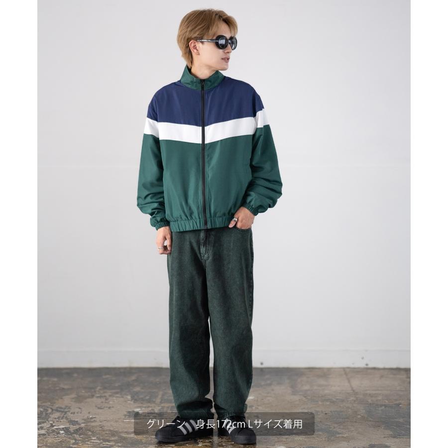 デニムパンツ メンズ ダメージ クラッシュ バギーパンツ ジーンズ ワイドパンツ 大きいサイズ ゆったり アメカジ カジュアル ストリート スケーター 韓国 | improves | 13