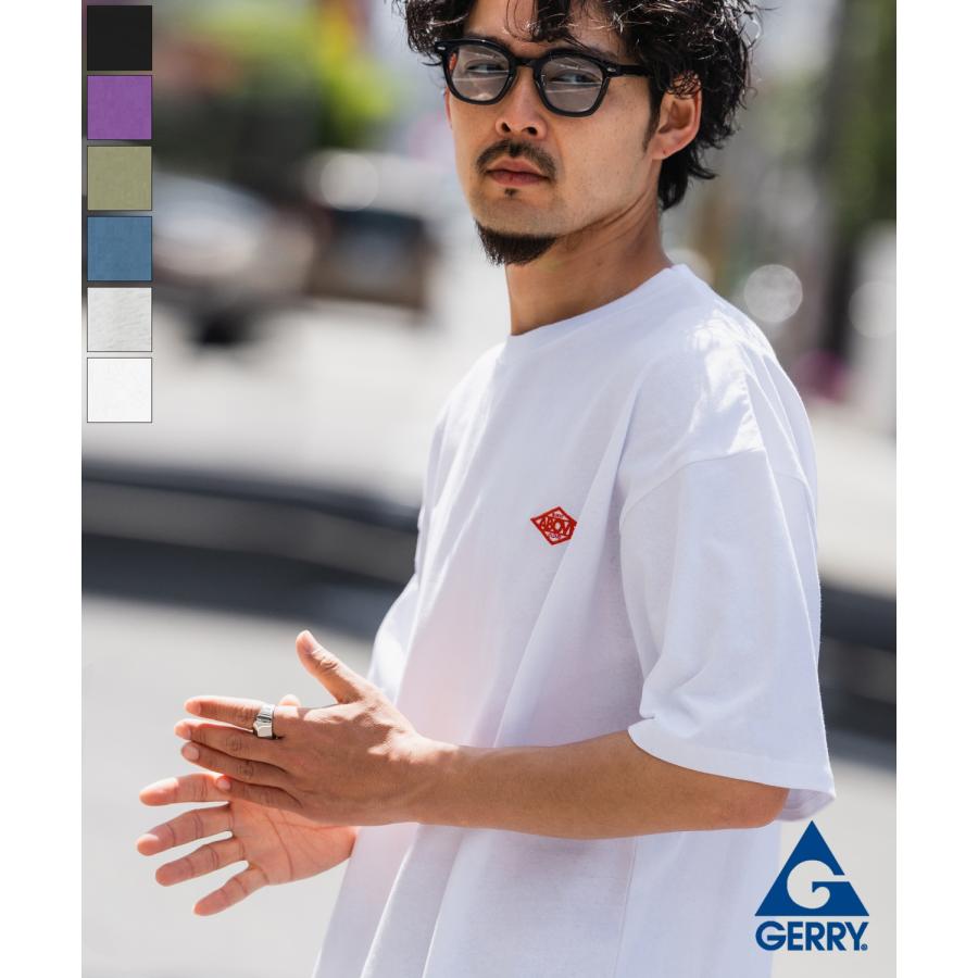 半袖Tシャツ メンズ GERRY ジェリー 別注 ワンポイント 刺しゅう カットソー アウトドア ストリート アメカジ | GERRY