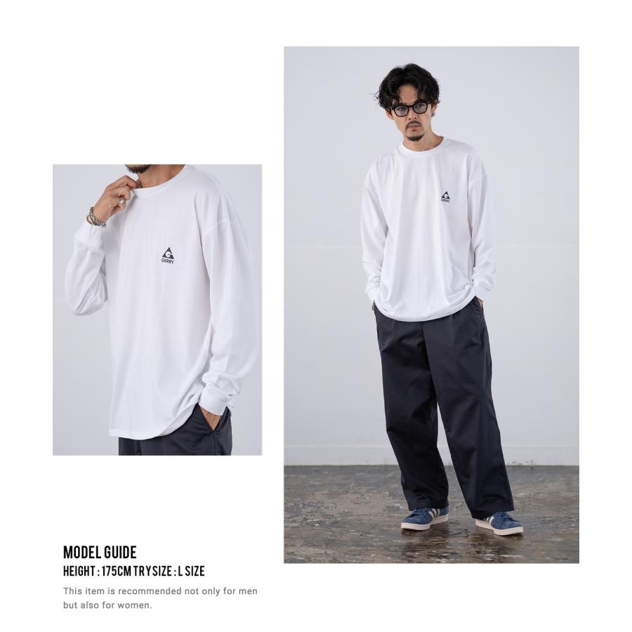 長袖Tシャツ メンズ GERRY ジェリー 別注プリント ロンT カットソー バックプリント ワンポイントプリント アウトドア ストリート アメカジ | GERRY | 08