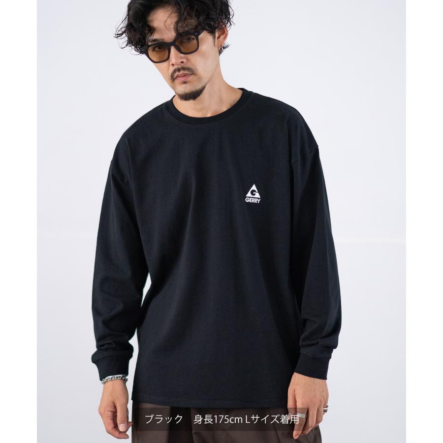 長袖Tシャツ メンズ GERRY ジェリー 別注プリント ロンT カットソー バックプリント ワンポイントプリント アウトドア ストリート アメカジ | GERRY | 09