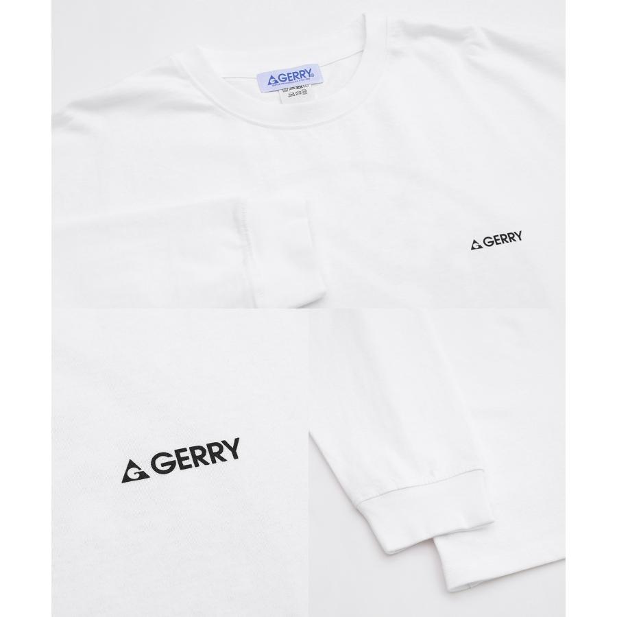 長袖Tシャツ メンズ GERRY ジェリー 別注プリント ロンT カットソー バックプリント ワンポイントプリント アウトドア ストリート アメカジ | GERRY | 25