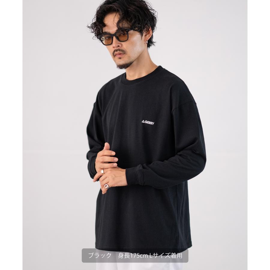 長袖Tシャツ メンズ GERRY ジェリー 別注プリント ロンT カットソー バックプリント ワンポイントプリント アウトドア ストリート アメカジ | GERRY | 09