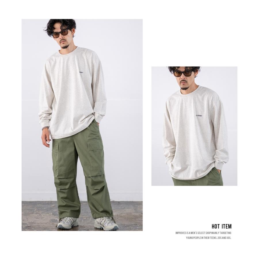 長袖Tシャツ メンズ GERRY ジェリー 別注プリント ロンT カットソー バックプリント ワンポイントプリント アウトドア ストリート アメカジ | GERRY | 12