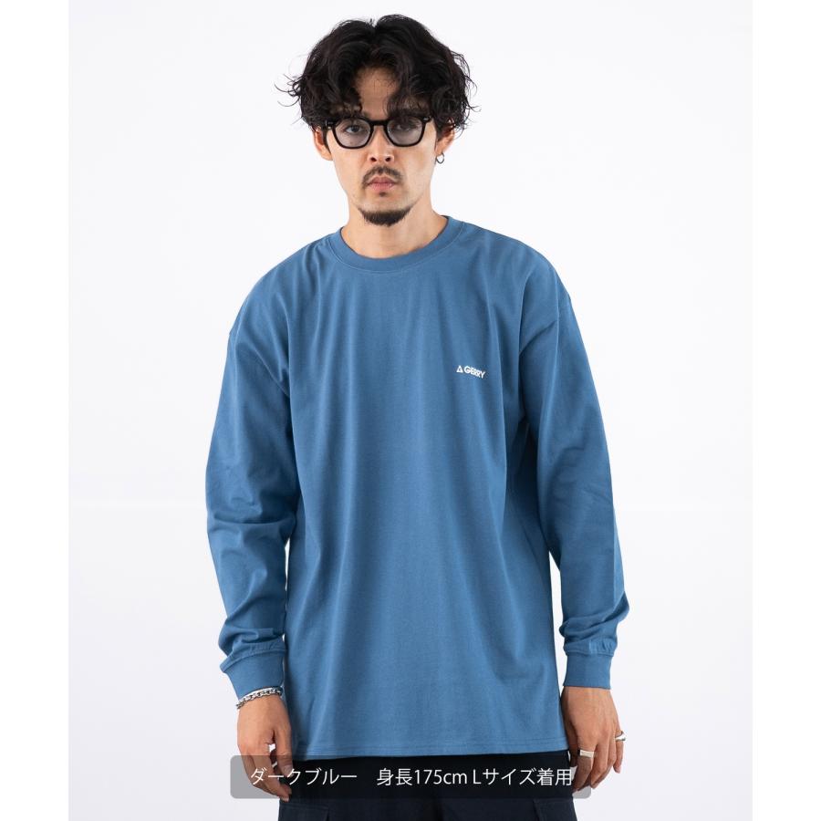 長袖Tシャツ メンズ GERRY ジェリー 別注プリント ロンT カットソー バックプリント ワンポイントプリント アウトドア ストリート アメカジ | GERRY | 13