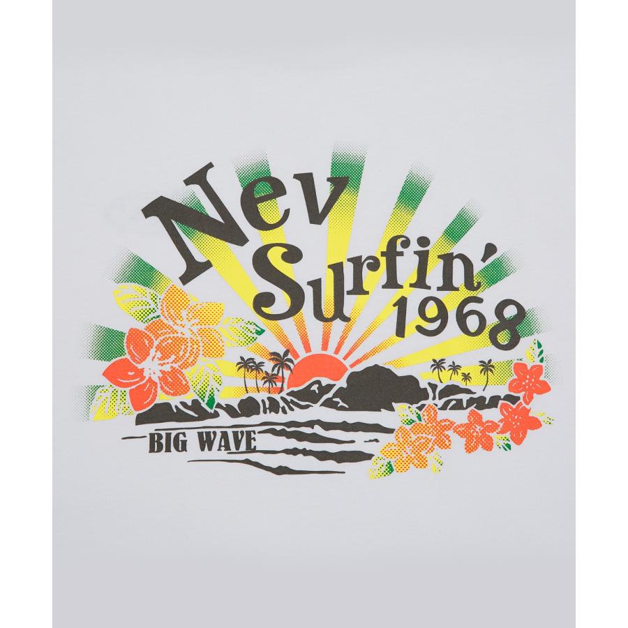 半袖Tシャツ メンズ NEV SURF ネブサーフ 別注 モーニンググロウ プリント カットソー 大きめ アメカジ カジュアル サーフ サーファー ストリート 西海岸 | improves | 14