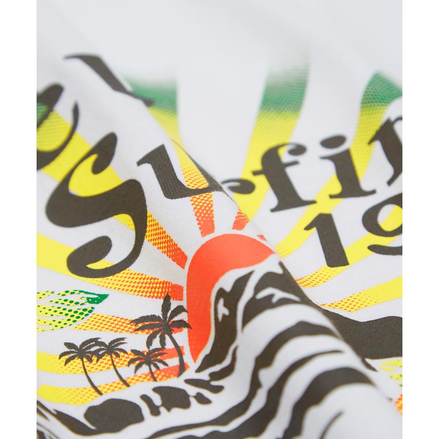 半袖Tシャツ メンズ NEV SURF ネブサーフ 別注 モーニンググロウ プリント カットソー 大きめ アメカジ カジュアル サーフ サーファー ストリート 西海岸 | improves | 18