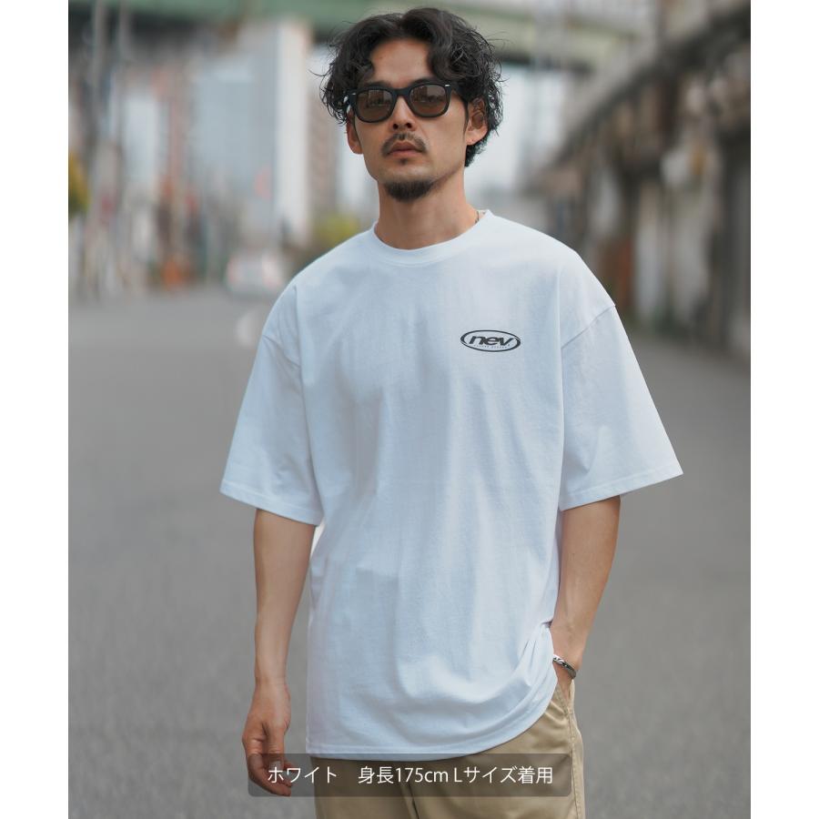 半袖Tシャツ メンズ NEV SURF ネブサーフ 別注 モーニンググロウ プリント カットソー 大きめ アメカジ カジュアル サーフ サーファー ストリート 西海岸 | improves | 04