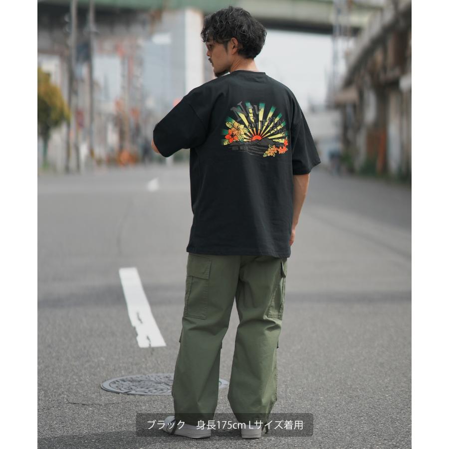半袖Tシャツ メンズ NEV SURF ネブサーフ 別注 モーニンググロウ プリント カットソー 大きめ アメカジ カジュアル サーフ サーファー ストリート 西海岸 | improves | 10