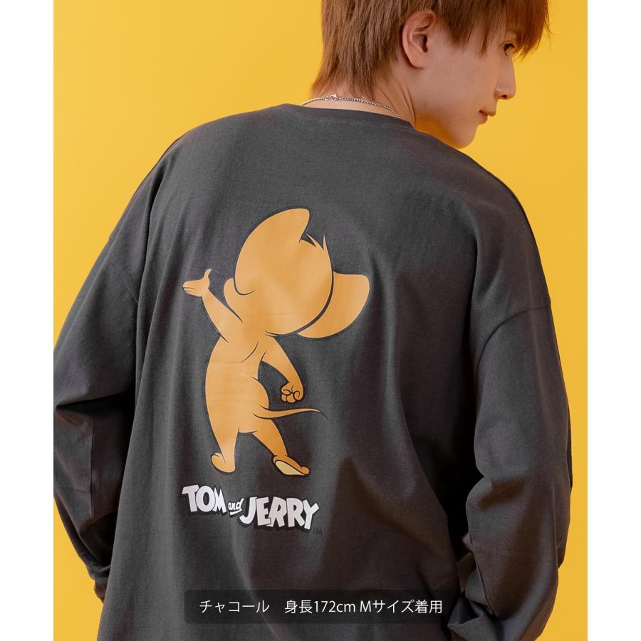 improves（インプローブス） 長袖Tシャツ メンズ TOM&JERRY トムと 