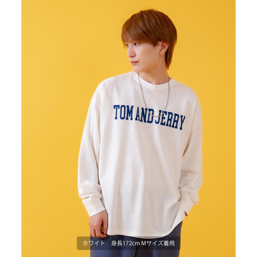 improves（インプローブス） 長袖Tシャツ メンズ TOM&JERRY トムと 