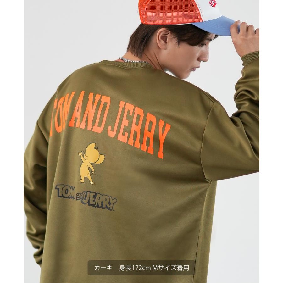 トレーナー メンズ TOM&JERRY トムとジェリー プリント ダンボールレーナー 大きめ アメカジ カジュアル スケーター ストリート 古着MIX 韓国 | improves | 14