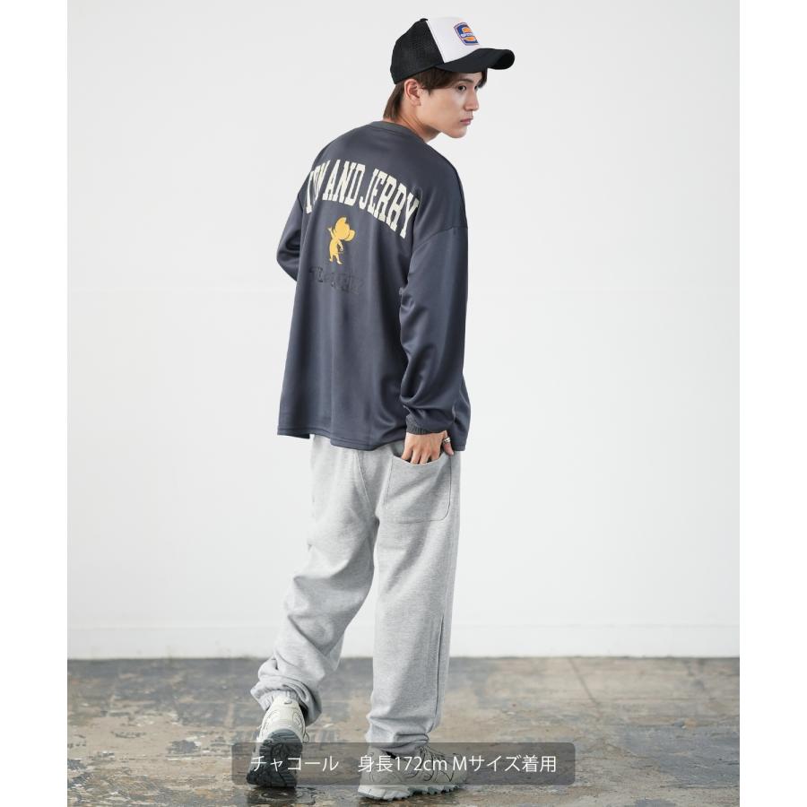 トレーナー メンズ TOM&JERRY トムとジェリー プリント ダンボールレーナー 大きめ アメカジ カジュアル スケーター ストリート 古着MIX 韓国 | improves | 20