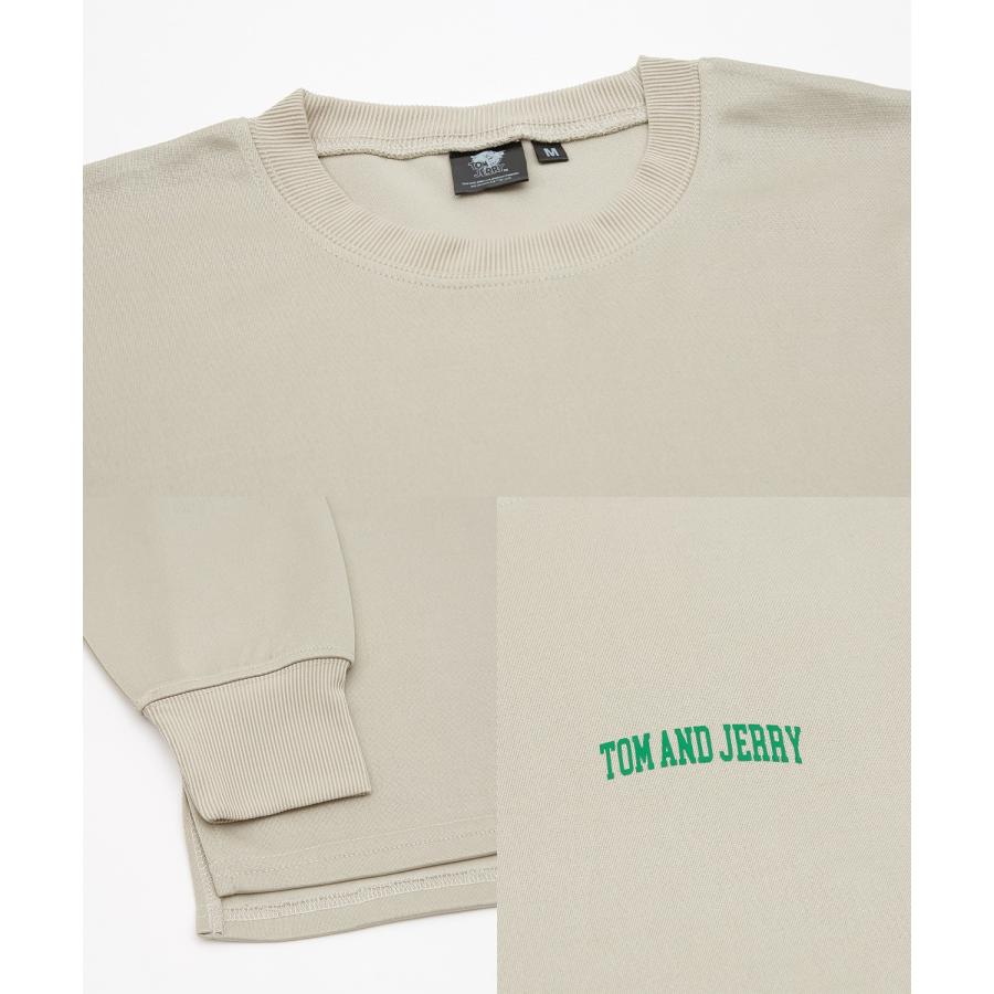 トレーナー メンズ TOM&JERRY トムとジェリー プリント ダンボールレーナー 大きめ アメカジ カジュアル スケーター ストリート 古着MIX 韓国 | improves | 21