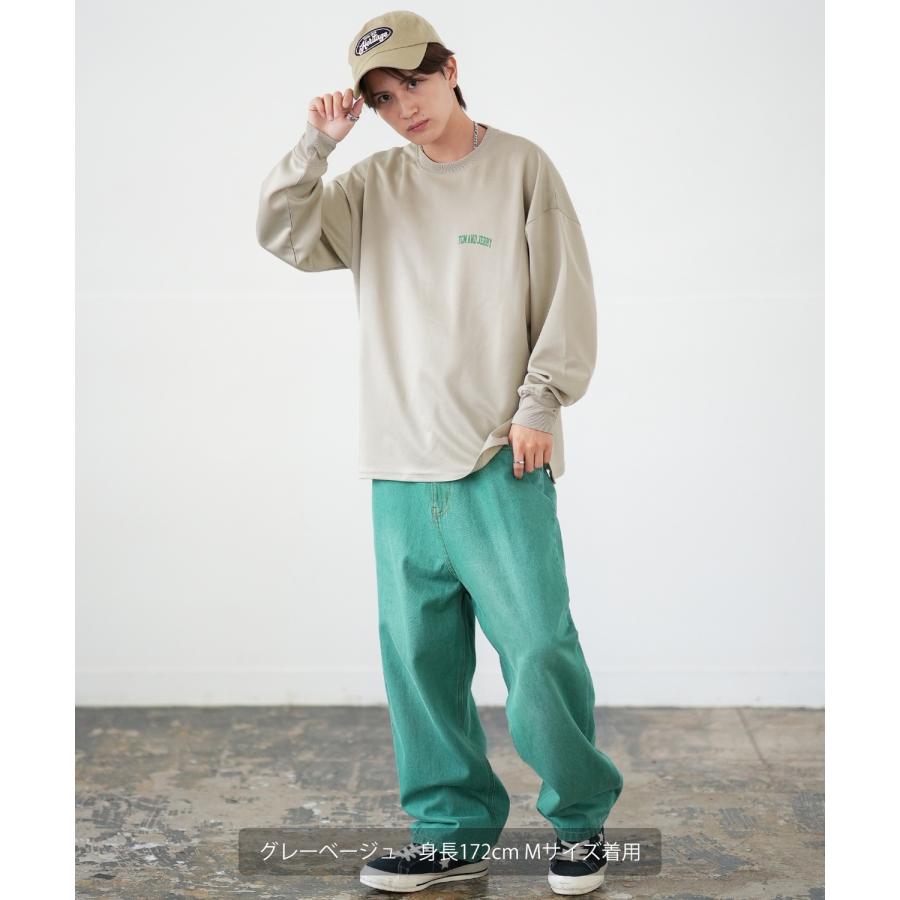 トレーナー メンズ TOM&JERRY トムとジェリー プリント ダンボールレーナー 大きめ アメカジ カジュアル スケーター ストリート 古着MIX 韓国 | improves | 07