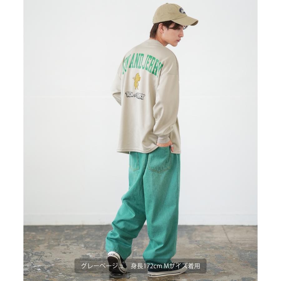 トレーナー メンズ TOM&JERRY トムとジェリー プリント ダンボールレーナー 大きめ アメカジ カジュアル スケーター ストリート 古着MIX 韓国 | improves | 08
