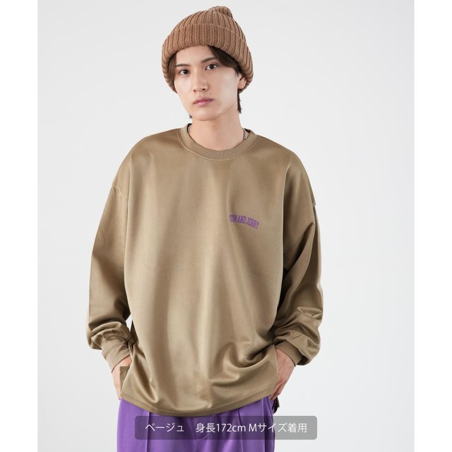 トレーナー メンズ TOM&JERRY トムとジェリー プリント ダンボールレーナー 大きめ アメカジ カジュアル スケーター ストリート 古着MIX 韓国 | improves | 09