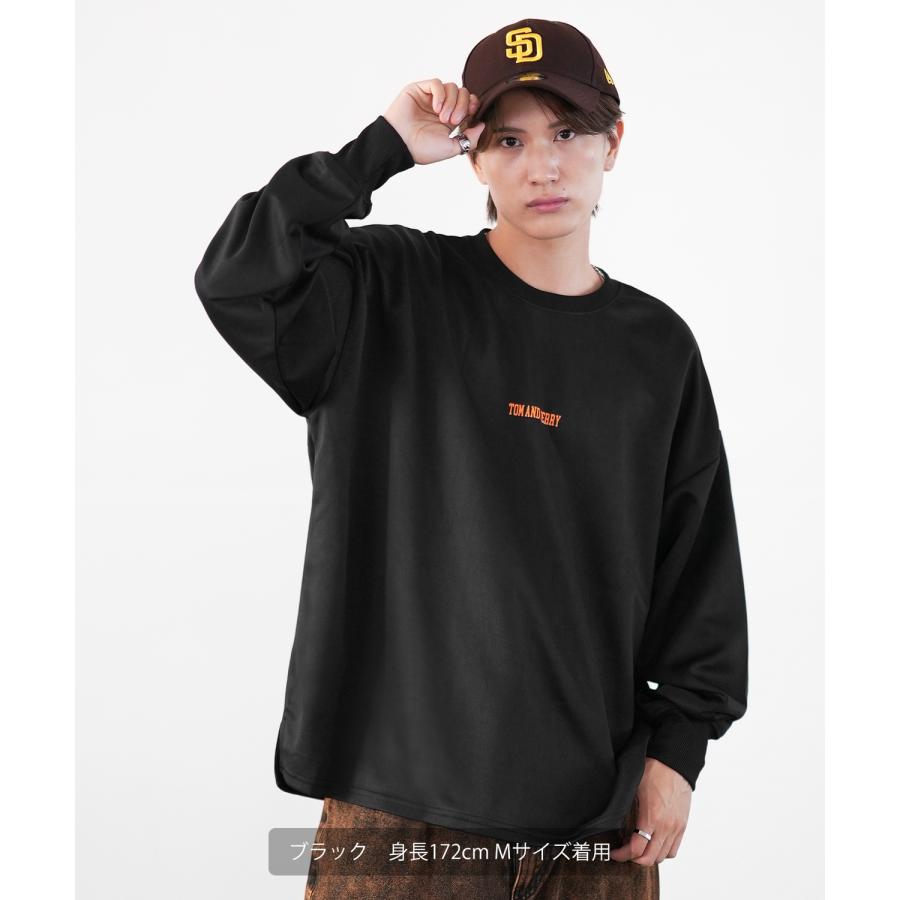 トレーナー メンズ TOM&JERRY トムとジェリー プリント ダンボールレーナー 大きめ アメカジ カジュアル スケーター ストリート 古着MIX 韓国 | improves | 18