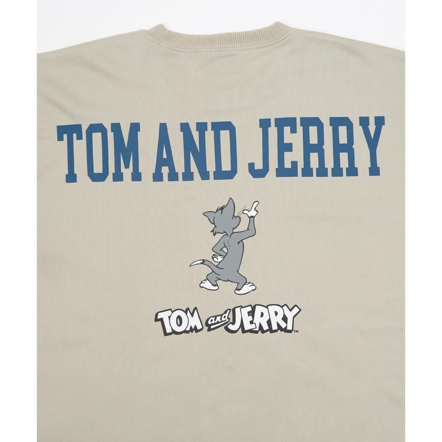 トレーナー メンズ TOM&JERRY トムとジェリー プリント ダンボールレーナー 大きめ アメカジ カジュアル スケーター ストリート 古着MIX 韓国 | improves | 23