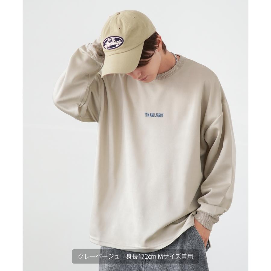 トレーナー メンズ TOM&JERRY トムとジェリー プリント ダンボールレーナー 大きめ アメカジ カジュアル スケーター ストリート 古着MIX 韓国 | improves | 09