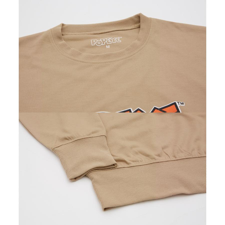 トレーナー メンズ POPEYE ポパイ グラフィック プリント スウェット オーバーサイズ 大きめ アメカジ カジュアル スケーター ストリート 韓国ファッション | improves | 21