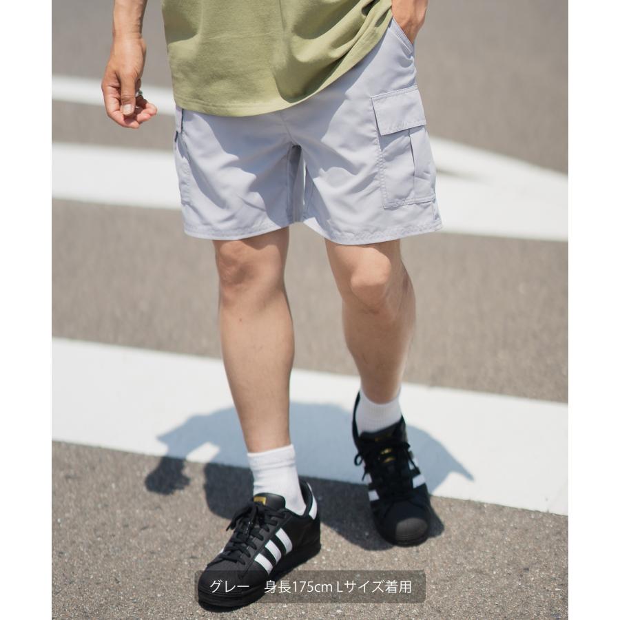 ショートパンツ メンズ ポリタフタ カーゴパンツ ハーフパンツ ショーツ スイミングショーツ 水着 アメカジ カジュアル サーフ サーファー ストリート 西海岸 | improves | 13