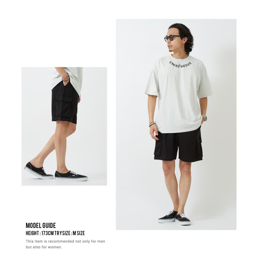 ショートパンツ メンズ レディース ネオンカラー ダンボール素材 カーゴパンツ 膝上丈 ハーフパンツ 総柄 アメカジ カジュアル サーフ ストリート 西海岸 | improves | 18