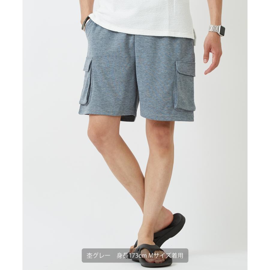 ショートパンツ メンズ レディース ネオンカラー ダンボール素材 カーゴパンツ 膝上丈 ハーフパンツ 総柄 アメカジ カジュアル サーフ ストリート 西海岸 | improves | 09