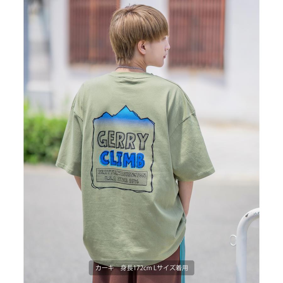 半袖Tシャツ メンズ GERRY ジェリー 別注プリント カットソー バックプリント ワンポイントプリント アウトドア ストリート アメカジ | GERRY | 20