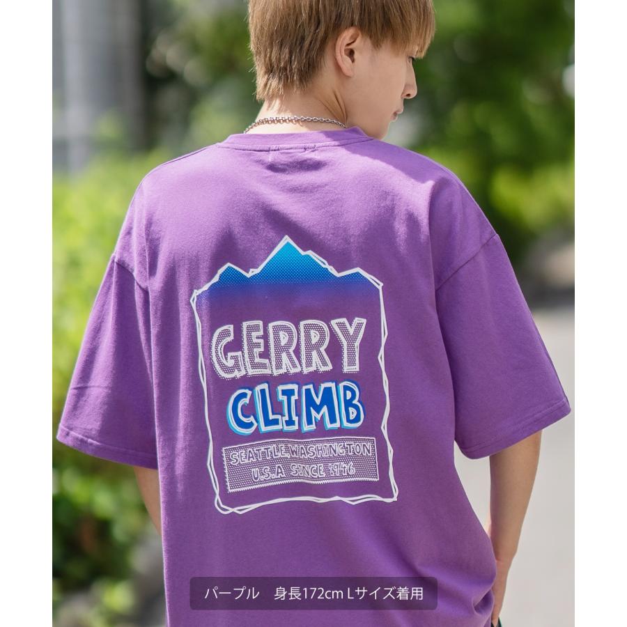 半袖Tシャツ メンズ GERRY ジェリー 別注プリント カットソー バックプリント ワンポイントプリント アウトドア ストリート アメカジ | GERRY | 23