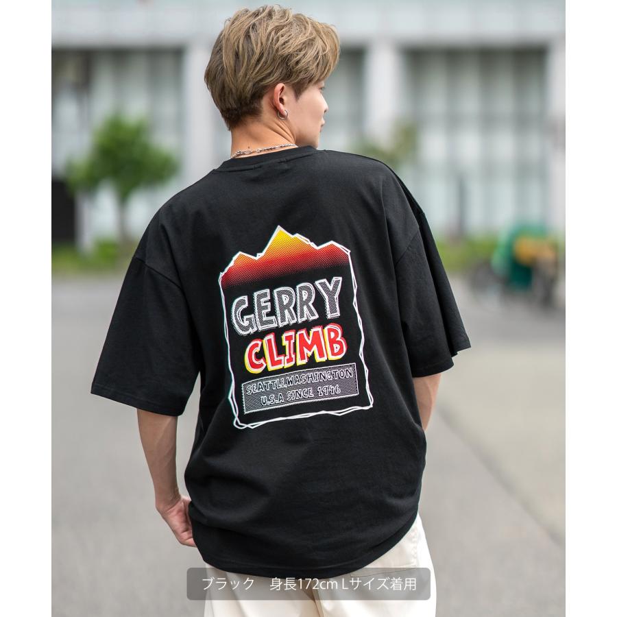 半袖Tシャツ メンズ GERRY ジェリー 別注プリント カットソー バックプリント ワンポイントプリント アウトドア ストリート アメカジ | GERRY | 08