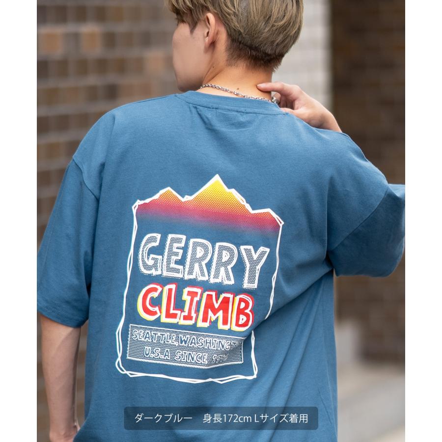 半袖Tシャツ メンズ GERRY ジェリー 別注プリント カットソー バックプリント ワンポイントプリント アウトドア ストリート アメカジ | GERRY | 11