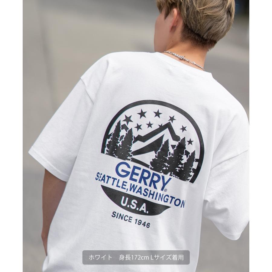 半袖Tシャツ メンズ GERRY ジェリー 別注プリント カットソー バックプリント ワンポイントプリント アウトドア ストリート アメカジ | GERRY | 17
