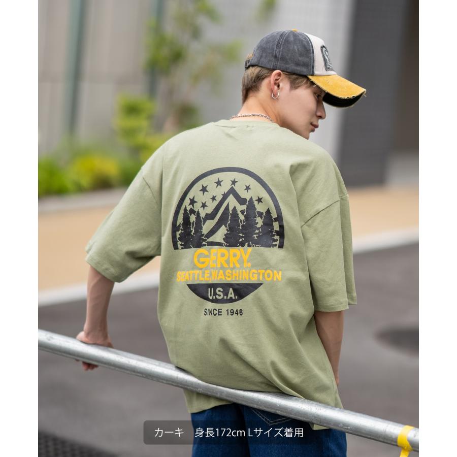 半袖Tシャツ メンズ GERRY ジェリー 別注プリント カットソー バックプリント ワンポイントプリント アウトドア ストリート アメカジ | GERRY | 20