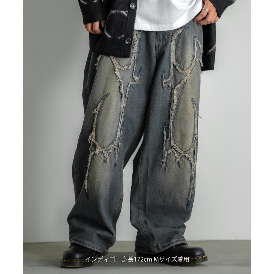 improves（インプローブス） デニムパンツ メンズ ウォッシュ カット