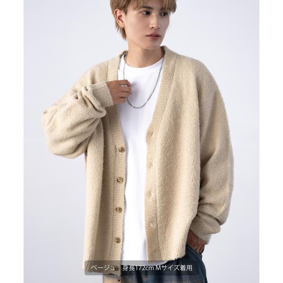 improves（インプローブス） カーディガン メンズ フェザーヤーン V