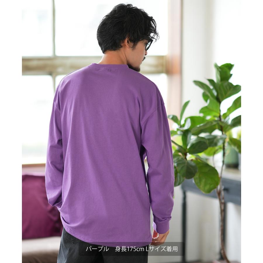 長袖Tシャツ メンズ GERRY ジェリー 別注プリント ロンT カットソー プリント オーバルロゴ アウトドア ストリート アメカジ 古着MIX ホワイト ブラック | GERRY | 22