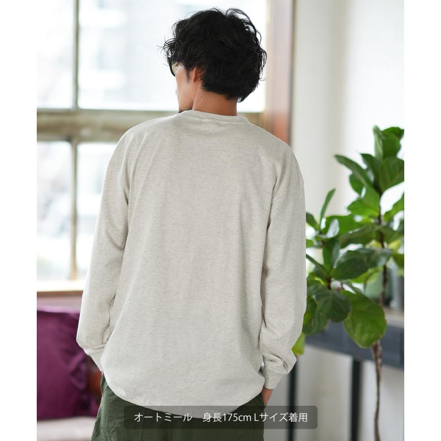 長袖Tシャツ メンズ GERRY ジェリー 別注プリント ロンT カットソー プリント オーバルロゴ アウトドア ストリート アメカジ 古着MIX ホワイト ブラック | GERRY | 14