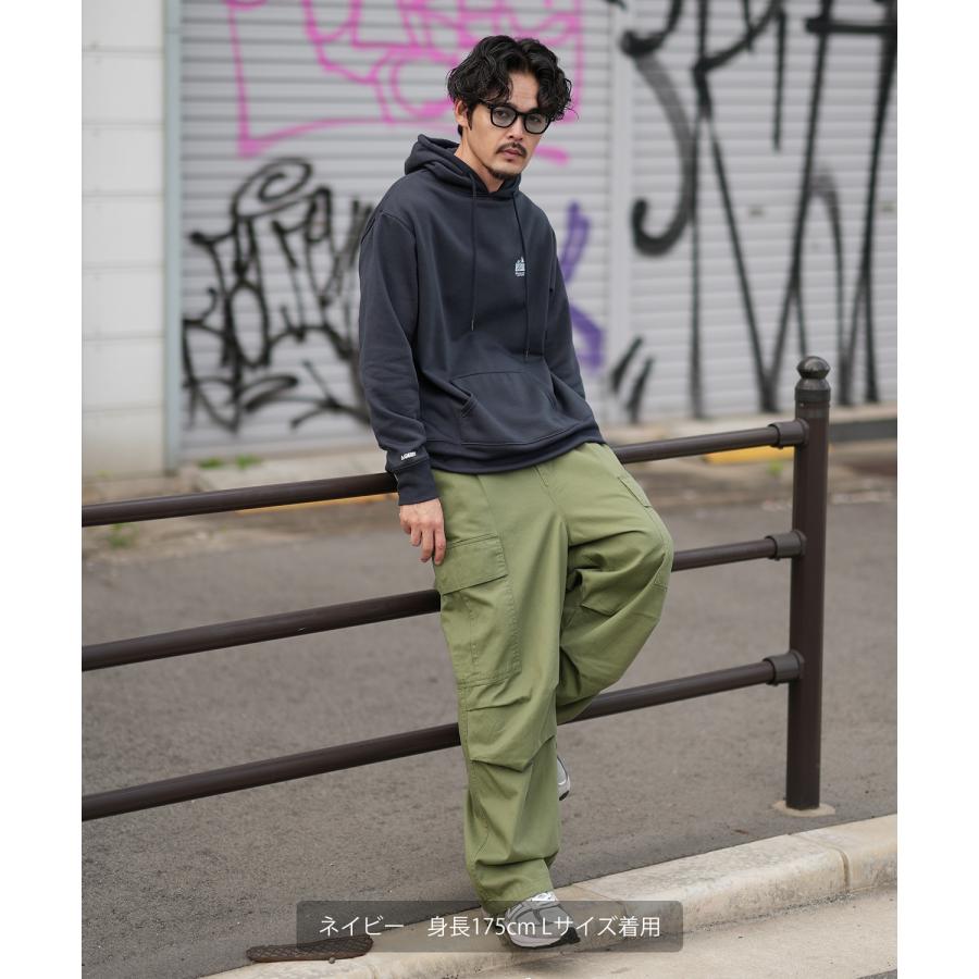 パーカー メンズ レディース GERRY ジェリー 別注 ワンポイント マウントロゴ刺しゅう フーディー 裏起毛スウェット プルパーカー アウトドア アメカジ | GERRY | 15