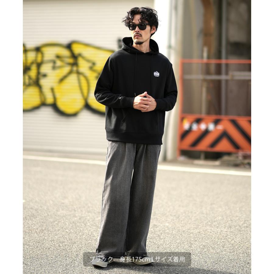 パーカー メンズ レディース GERRY ジェリー 別注 ワンポイント マウントロゴ刺しゅう フーディー 裏起毛スウェット プルパーカー アウトドア アメカジ | GERRY | 11