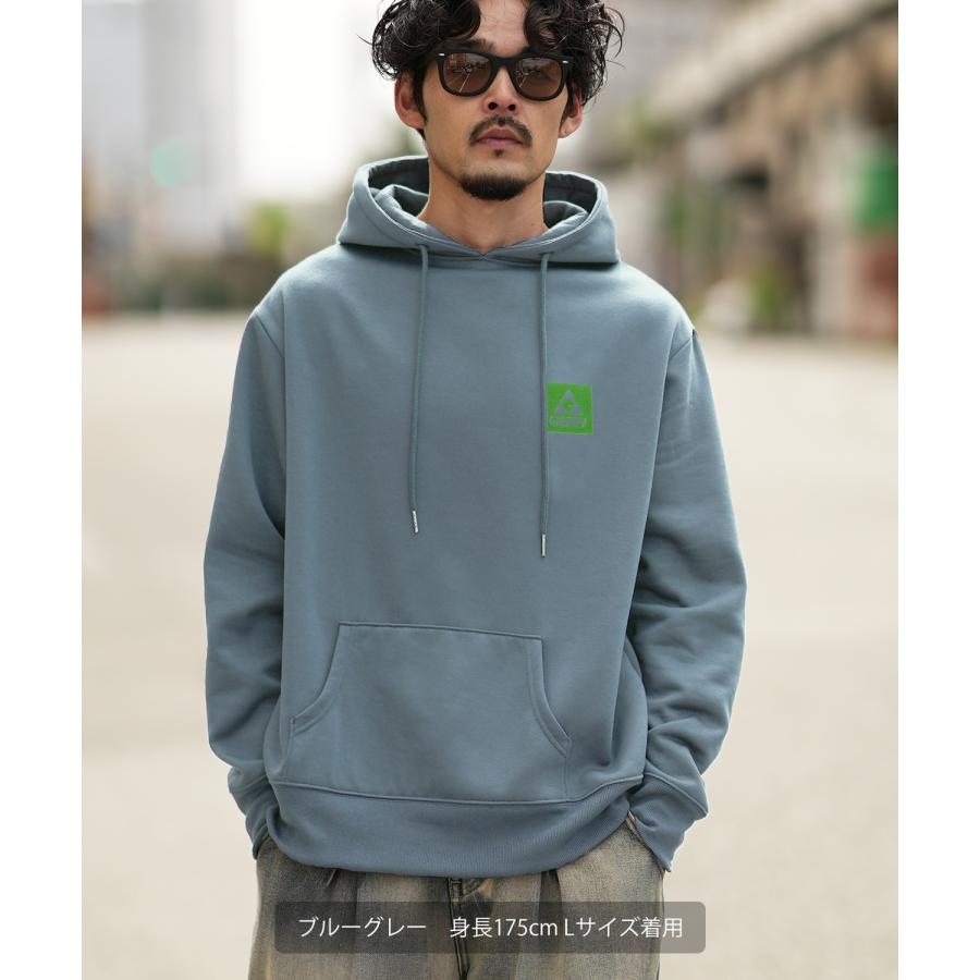 パーカー メンズ GERRY ジェリー 別注 ネオンカラー ボックスロゴ プリント フーディー 裏起毛スウェット プルパーカー アウトドア ストリート アメカジ | GERRY | 16