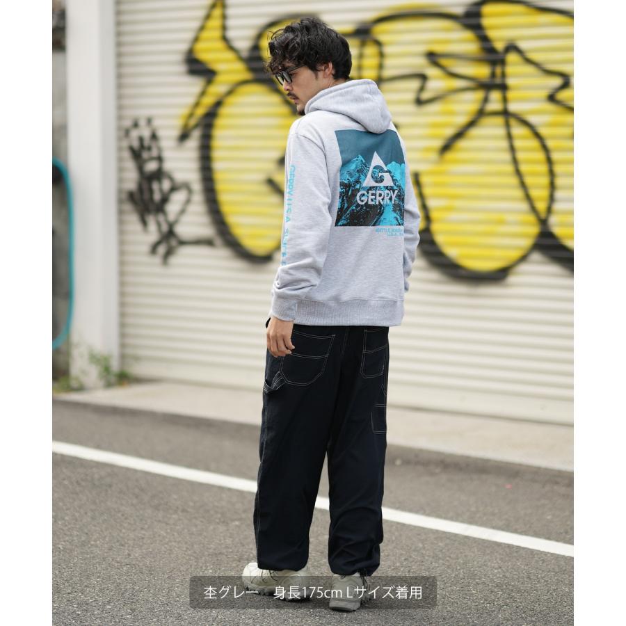 パーカー メンズ GERRY ジェリー 別注 ネオンカラー ボックスロゴ プリント フーディー 裏起毛スウェット プルパーカー アウトドア ストリート アメカジ | GERRY | 10