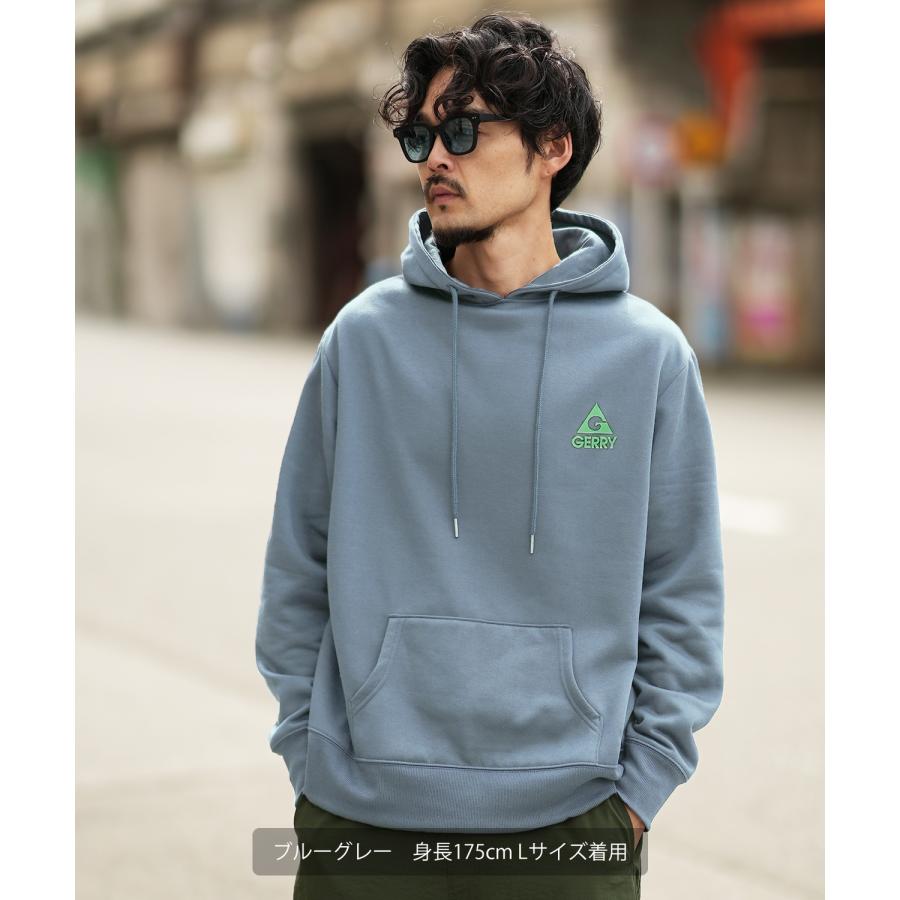 GERRY（ジェリー） パーカー メンズ 別注 ネオンカラー ボックスロゴ