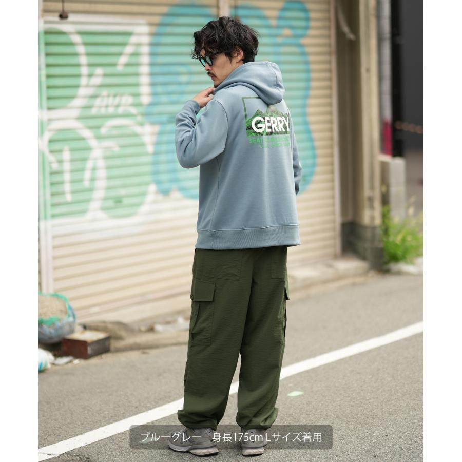 パーカー メンズ GERRY ジェリー 別注 ネオンカラー ボックスロゴ プリント フーディー 裏起毛スウェット プルパーカー アウトドア ストリート アメカジ | GERRY | 20
