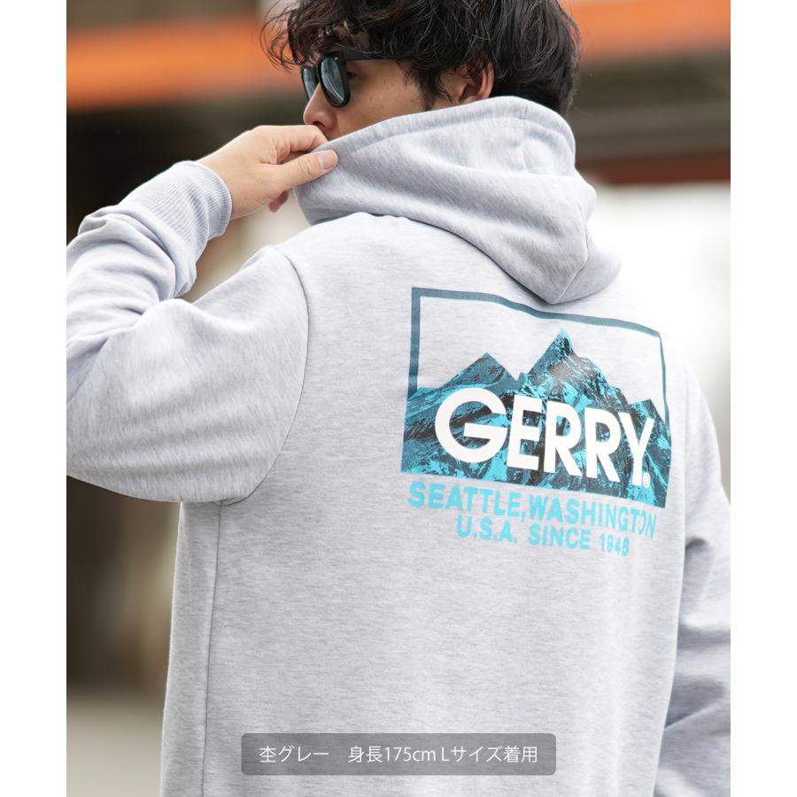 パーカー メンズ GERRY ジェリー 別注 ネオンカラー ボックスロゴ プリント フーディー 裏起毛スウェット プルパーカー アウトドア ストリート アメカジ | GERRY | 10